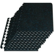 ProsourceFit Rubber Top Exercise Puzzle Mat ½-in, EVA Foam \u0026 Rubber Tiles for Home Gym